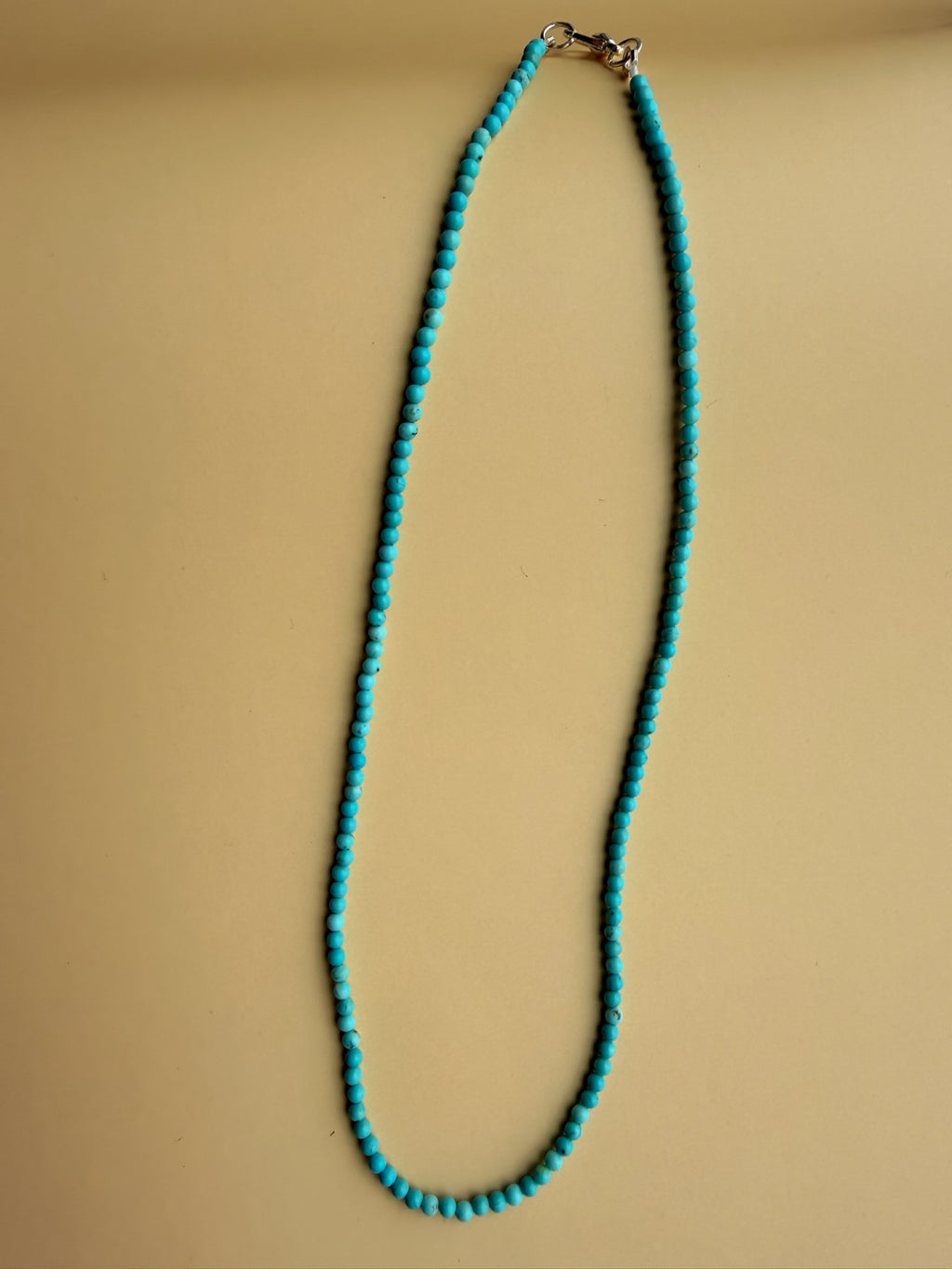 Tiny Blue Stone Necklace