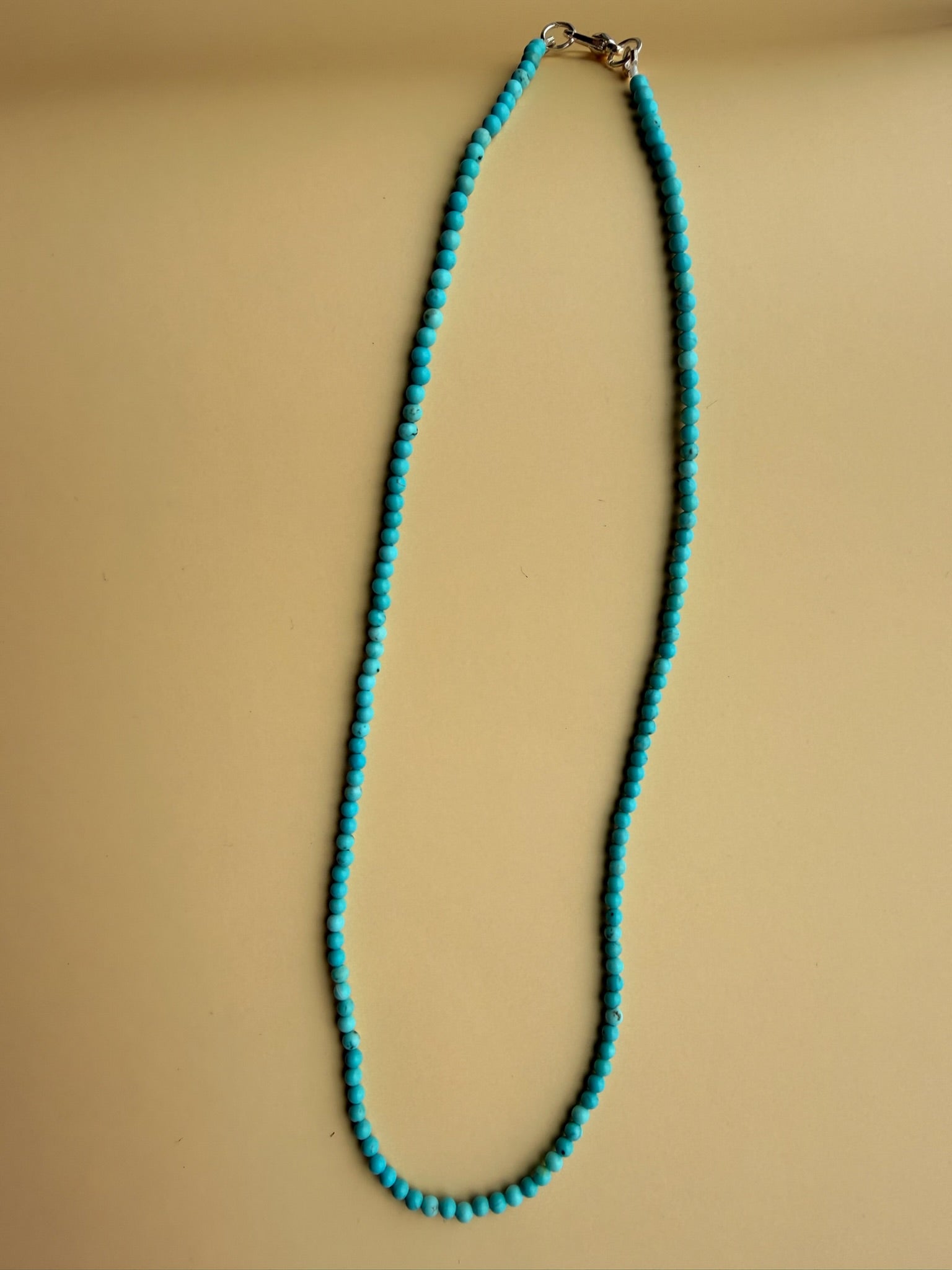Tiny Blue Stone Necklace