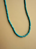 Tiny Blue Stone Necklace