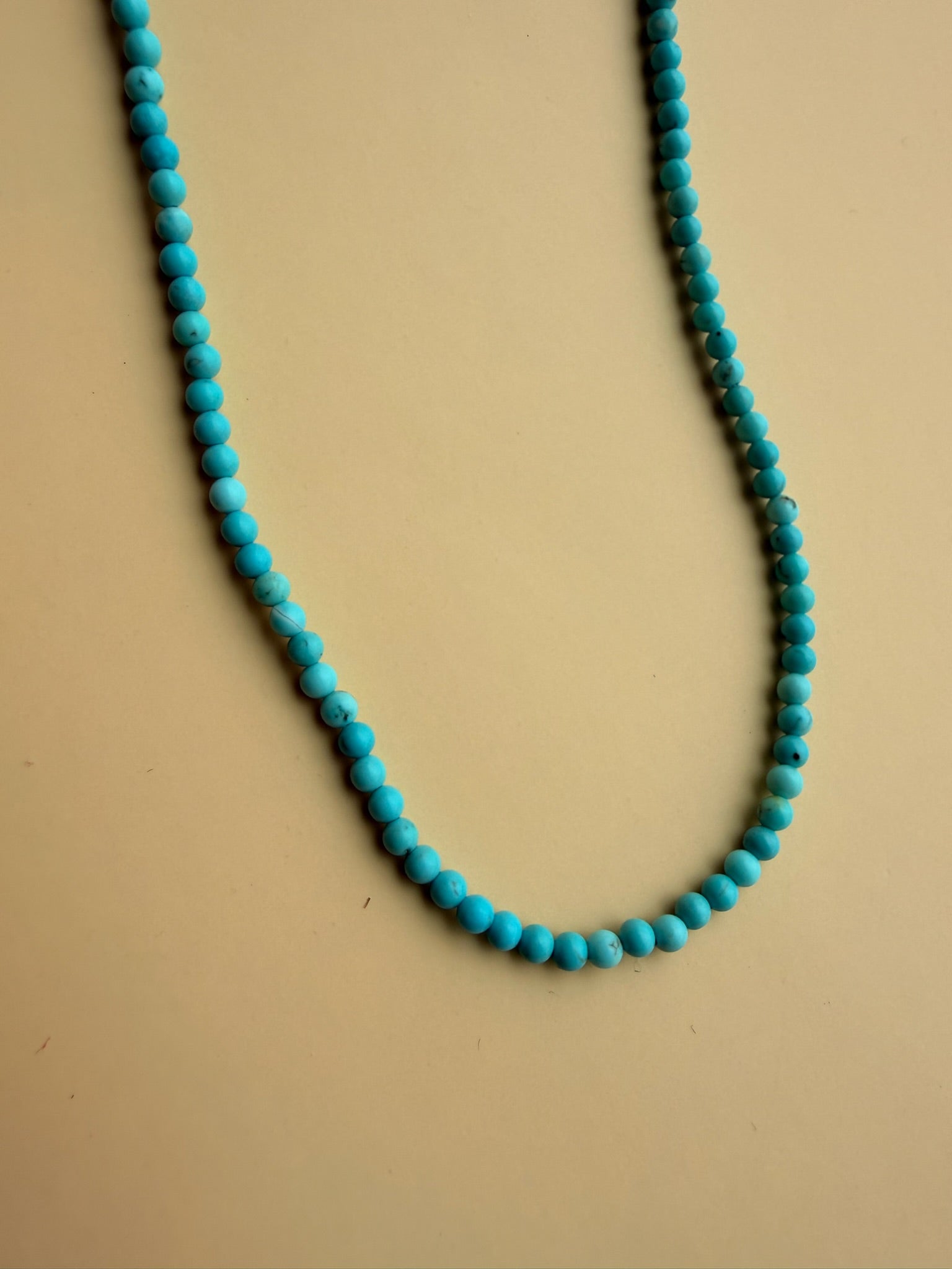 Tiny Blue Stone Necklace
