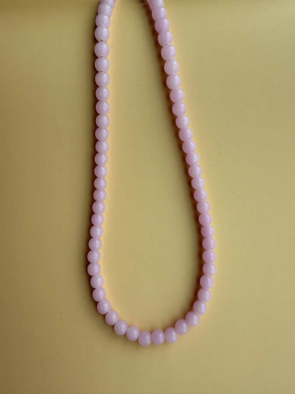 Lavender Bead Necklace