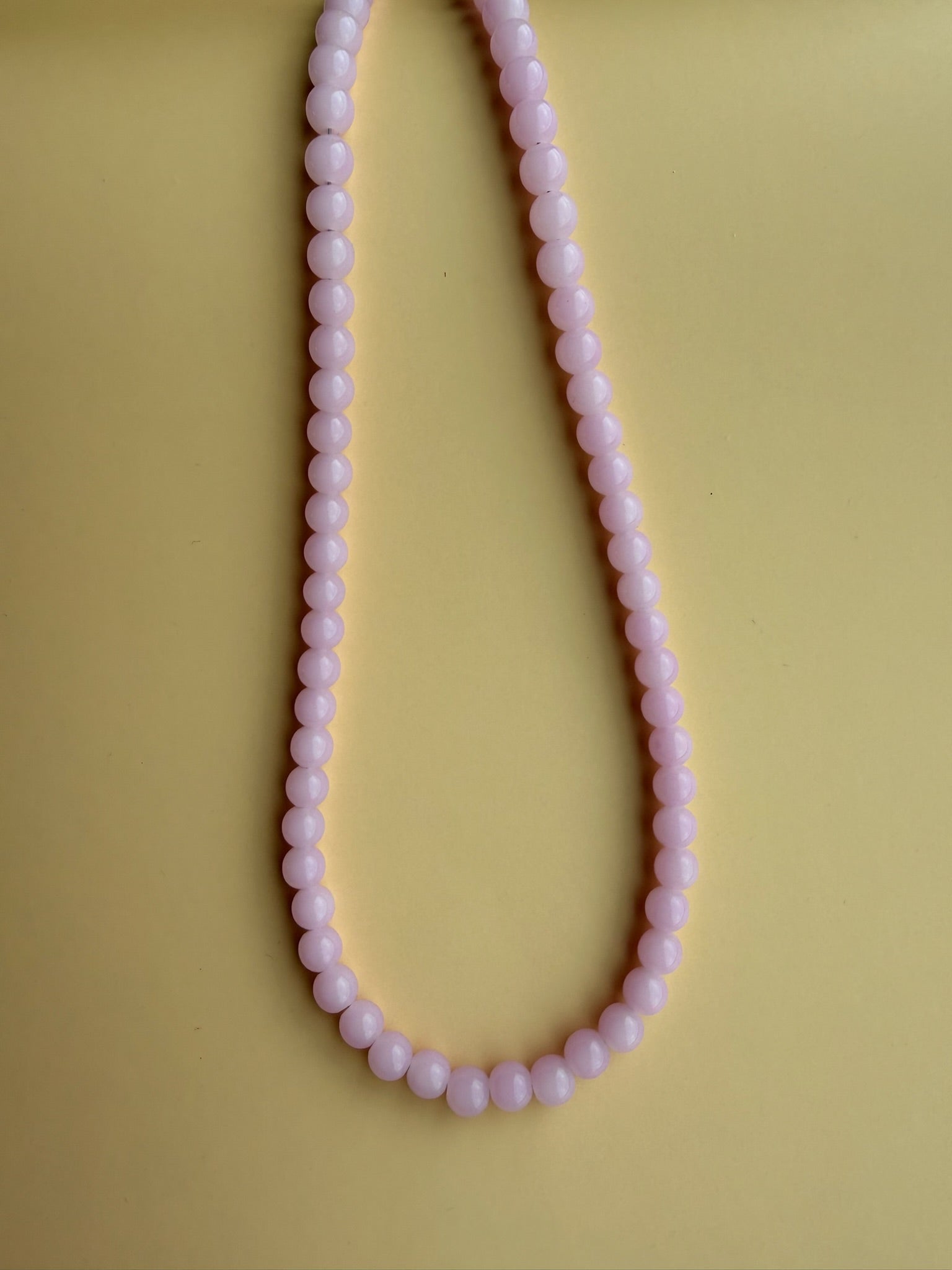 Lavender Bead Necklace