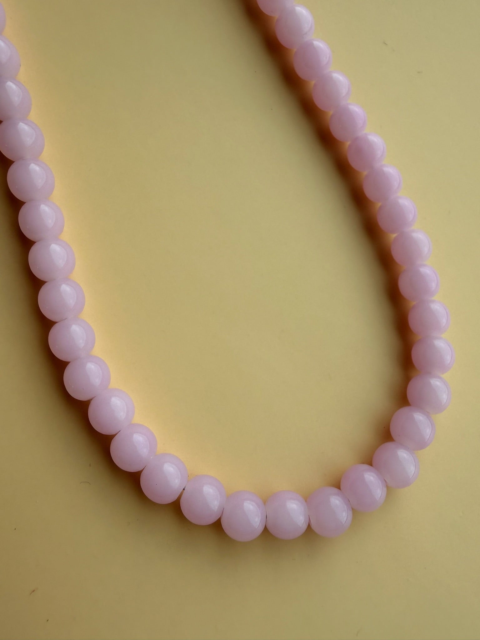 Lavender Bead Necklace