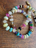 Wildflower Gem Rondelle