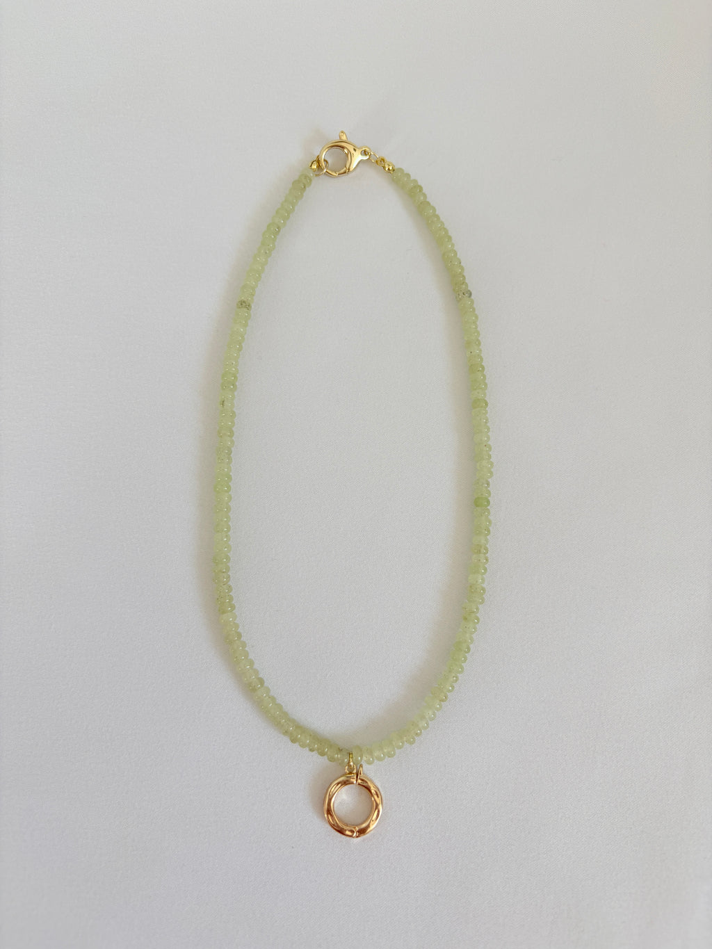 Mini Rondelle w/ Charm Connector