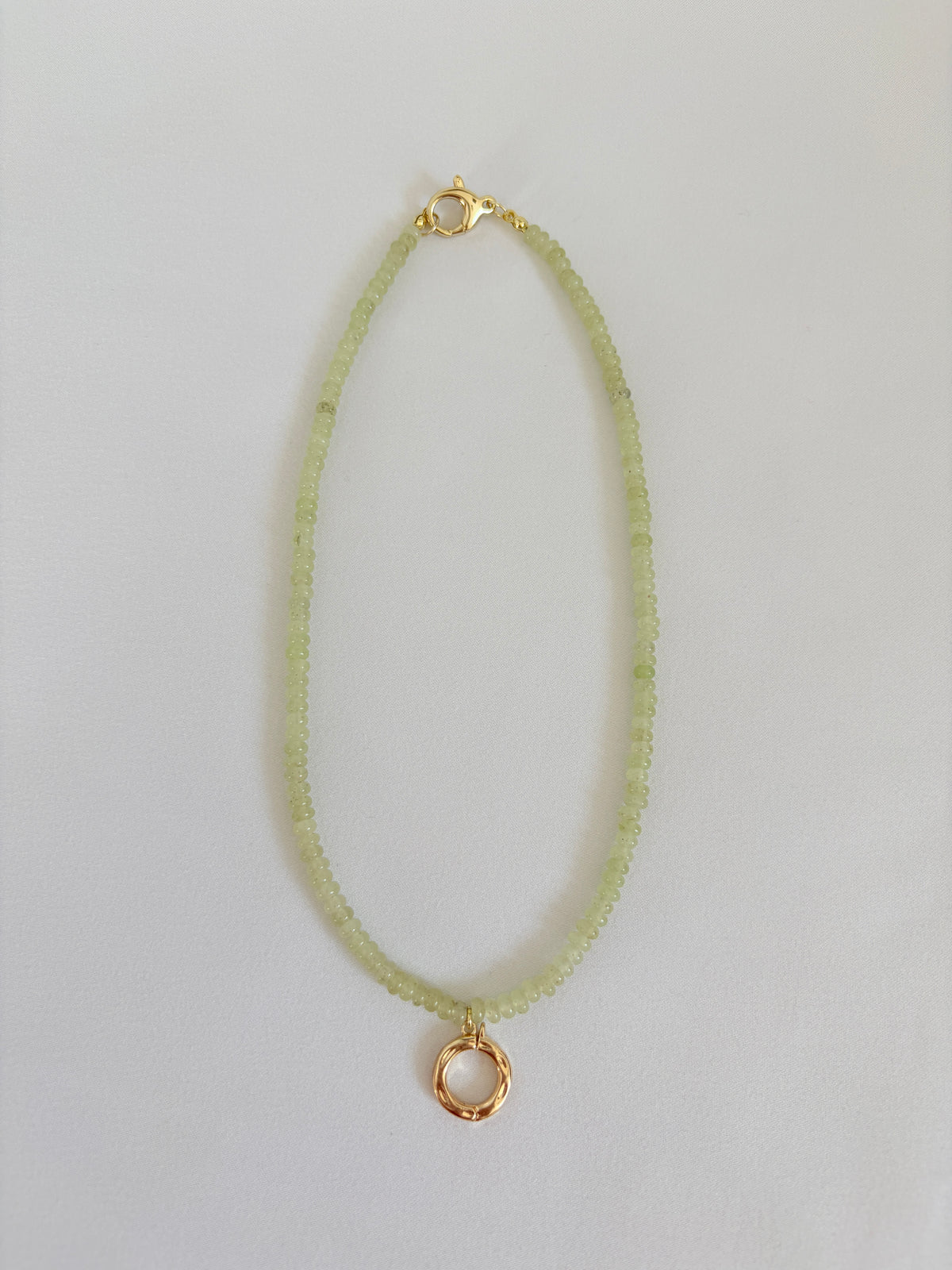 Mini Rondelle w/ Charm Connector