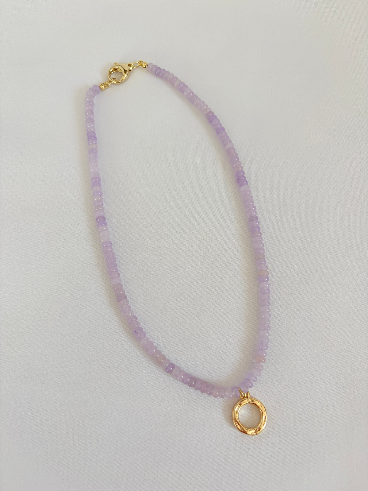 Mini Rondelle w/ Charm Connector
