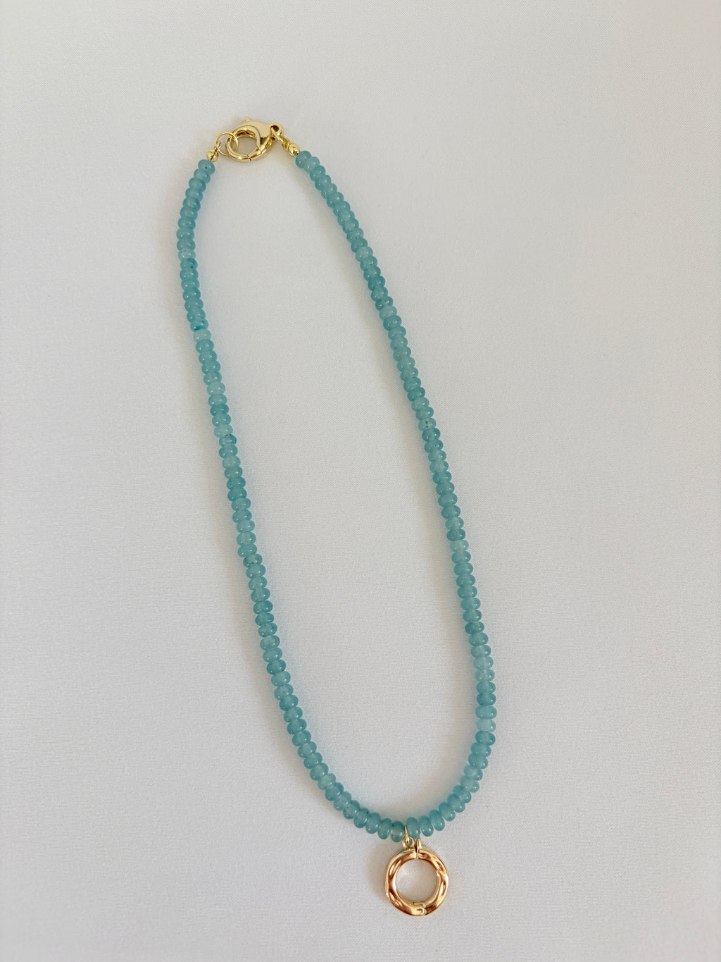 Mini Rondelle w/ Charm Connector