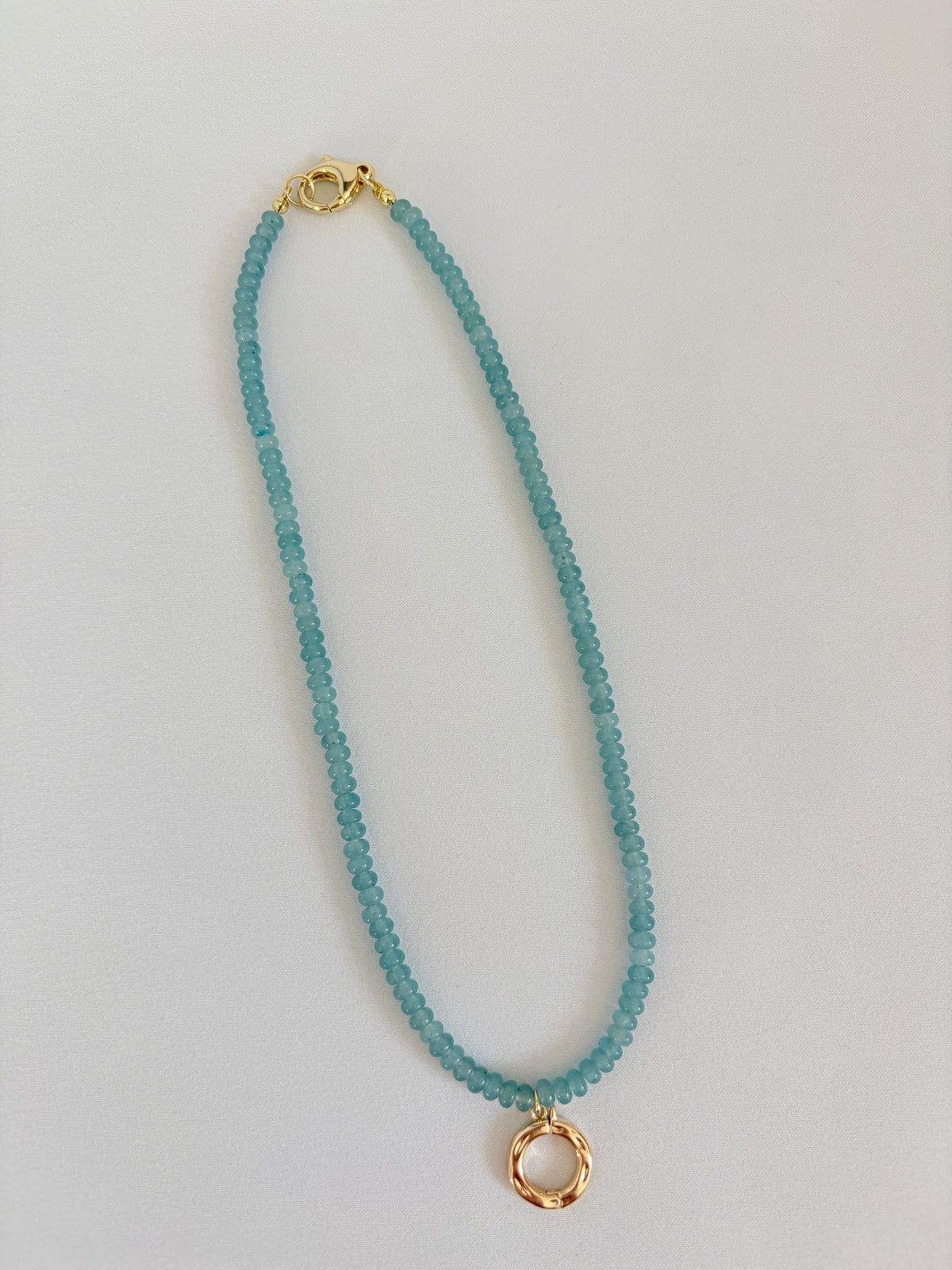 Mini Rondelle w/ Charm Connector
