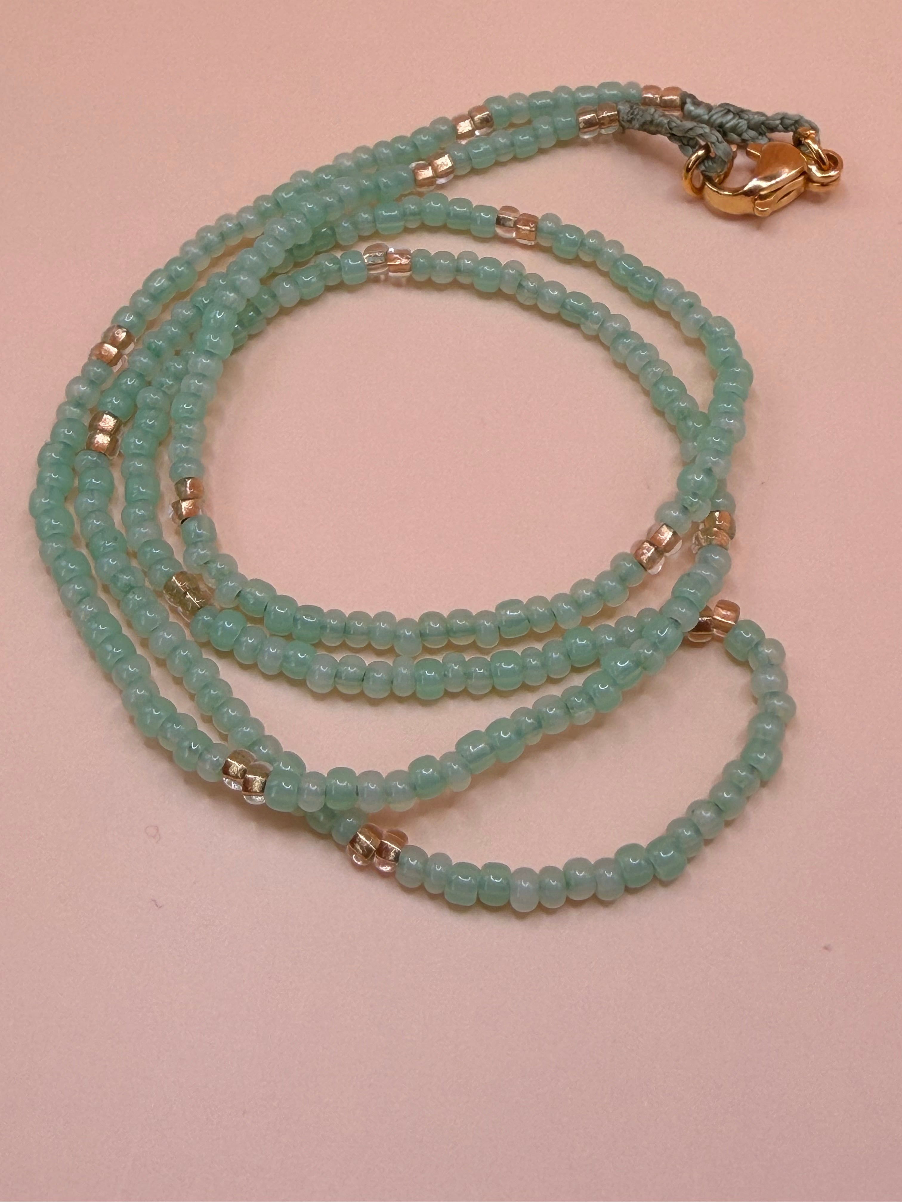 Layering Seed Bead Necklace