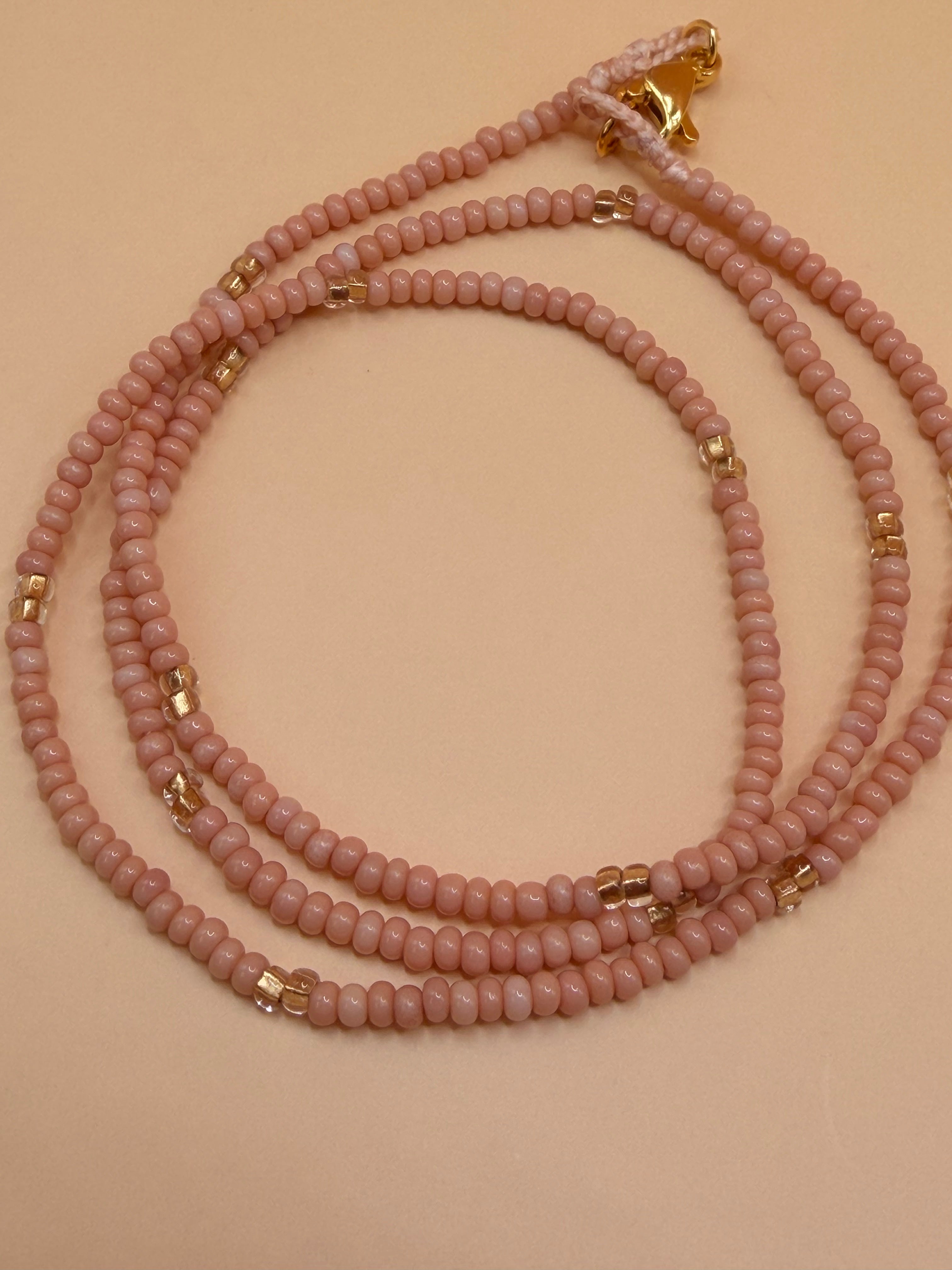 Layering Seed Bead Necklace
